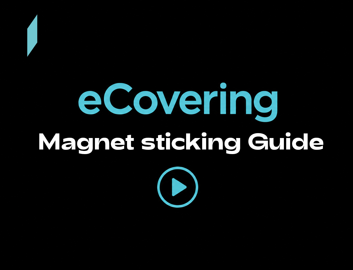 Magnet sticking installation preview