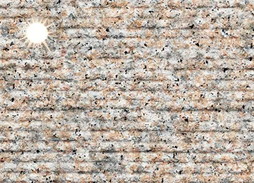 eSolarFacade(eBIPV) Stone Ridged Gold Sesame texture