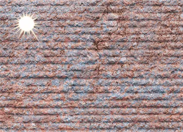 eSolarFacade(eBIPV) Stone Ridged Andes Yellow texture