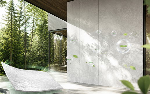 eCovering with Anti-Mold & Antiviral function